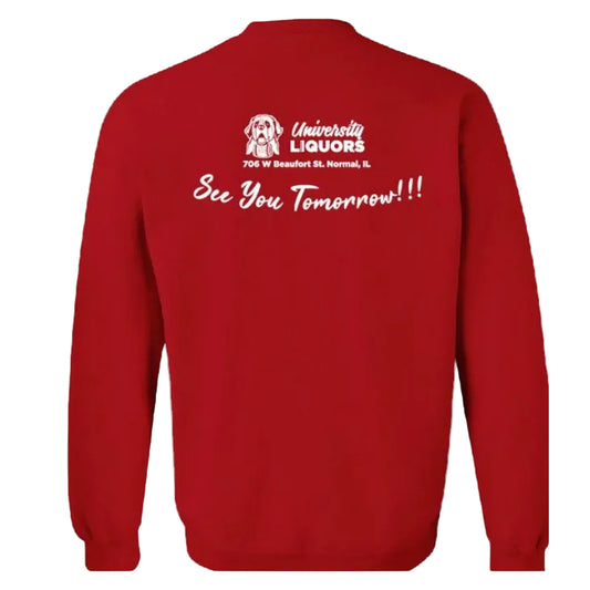 Crewneck Sweatshirt In Red