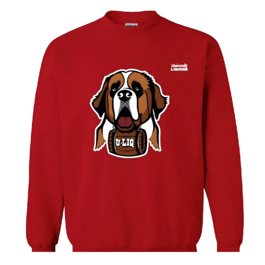 Crewneck Sweatshirt In Red