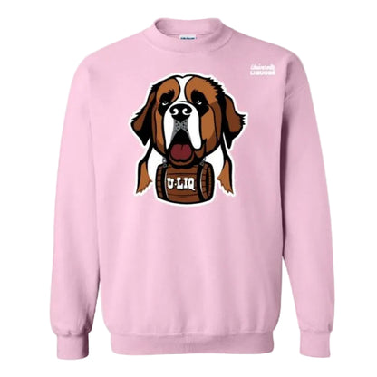 Crewneck Sweatshirt In Pink