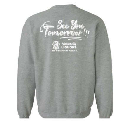 Crewneck Sweatshirt In Sports Gray