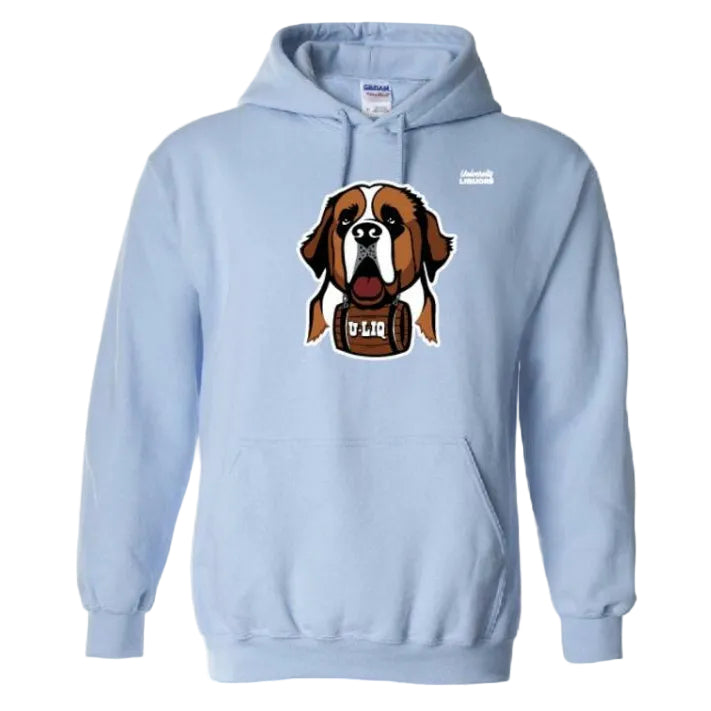 "See You Tomorrow" Hoodie In Light Blue