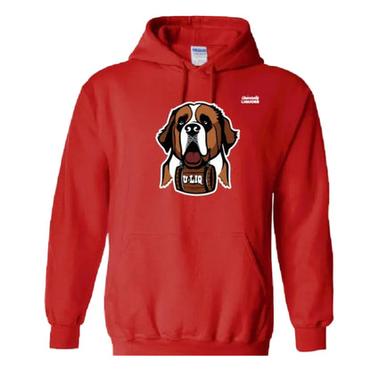 "See You Tomorrow" Hoodie In Red