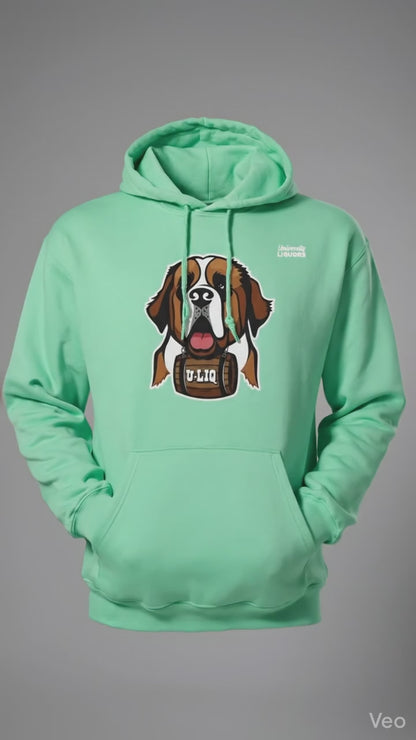 "See You Tomorrow" Hoodie In Mint Green